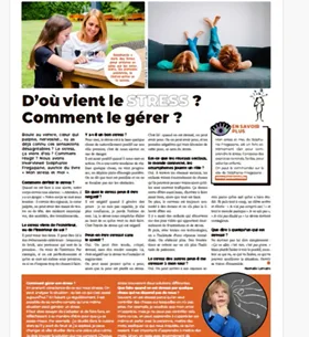 Article Le JDE sur le stress